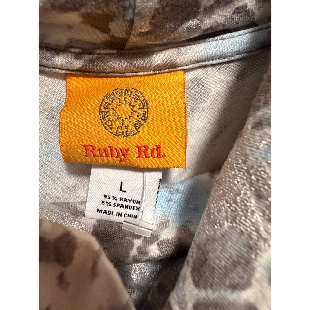 Ruby Rd. Blue Blouse Top - image 2